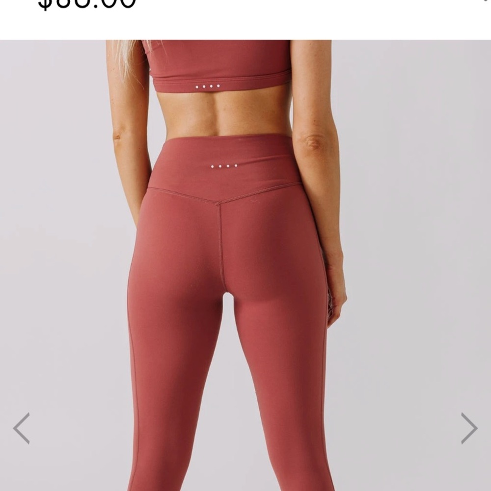 ACTAWEAR flux 2.0 leggings blush NWT